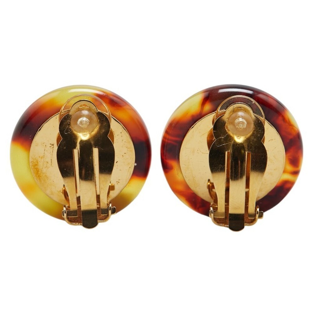 CHANEL Vintage Gold Earrings - Picture 3 of 6